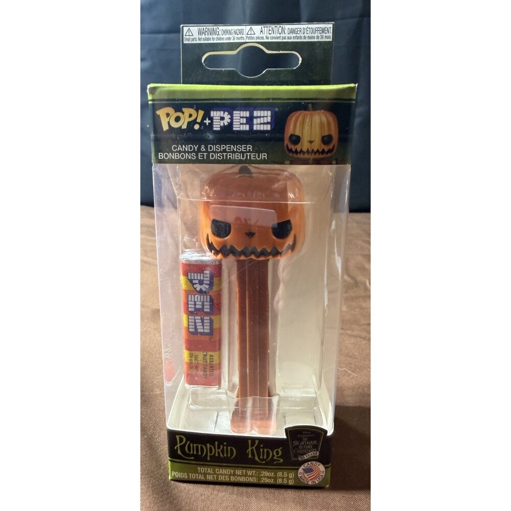 Funko Pop! PEZ Disney The Nightmare Before Christmas Pumpkin King Limited Editio